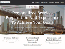 Tablet Screenshot of epsteinweil.com